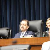 Congressman Garcia at a Transportation Committee hearing
