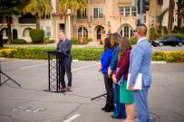 Congressman Takano at a safe streets grant event